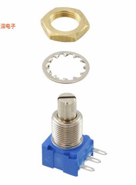 53RAD-R16-B15L|10kPOT 10K OHM 1/2W PLASTIC LINEA