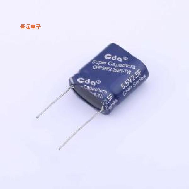 CHP5R5L255R-TW 5.5V2.5F |原装插件,P=15.5mm