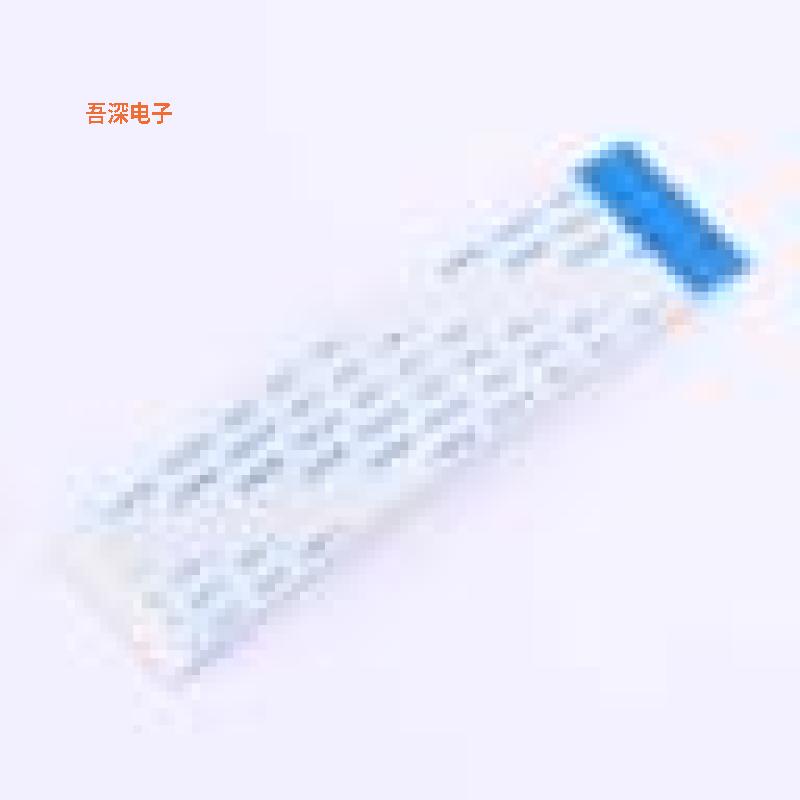 JS05B-40P-080-4-8 |原装P=0.5mmFFC连接线(柔性扁平线缆)