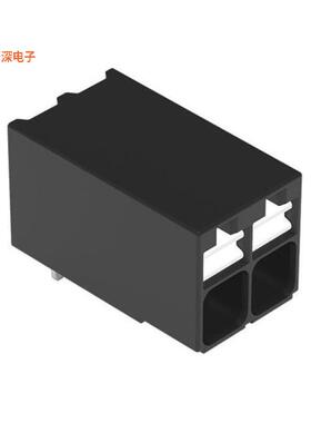 2086-1222 |原装全新TERM BLK 2P SIDE ENT 3.5MM PCB