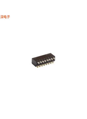 BPA02SBR |SPSTSWITCH PIANO DIP SPST 0.1A 5V