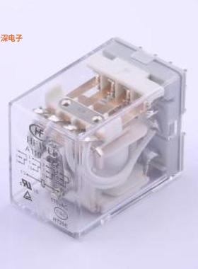 HF18FF/A110-4Z2 |原装插件,21.5x28mm功率继电器