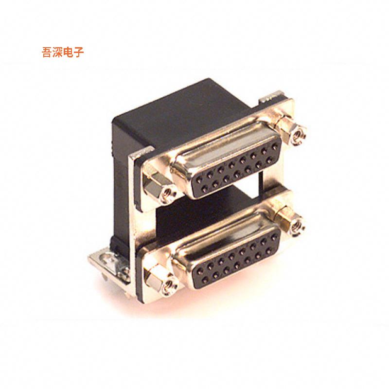 179-015-513R571 |正CONN D-SUB RCPT 15POS R/A SLDR品