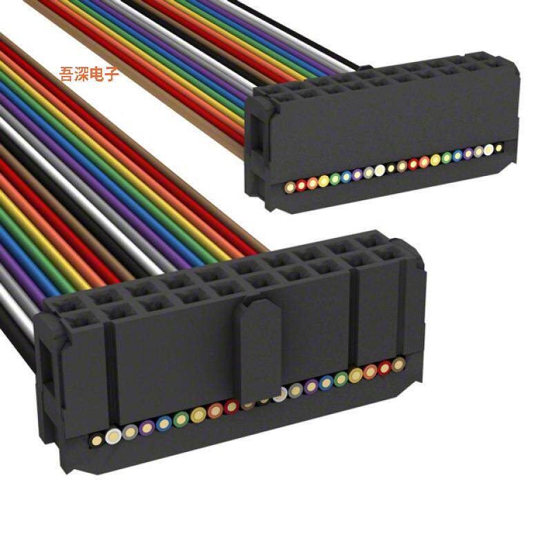 A3CCH-2018M |插口至插口IDC CABLE - AKC20H/AE20M/AKC20H