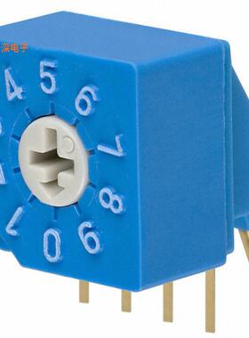 S-2011A |BCDSWITCH ROTARY DIP BCD 0.1A 5V