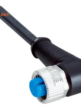 2095767 |插头，直角CBL 4POS PLUG RA TO WIRE 16.4'