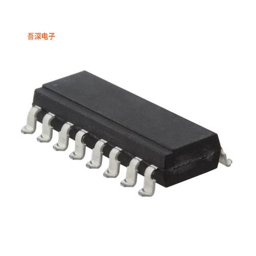 ILQ615-4X009T |通道数:4OPTOISO 5.3KV 4CH TRANS 16SMD