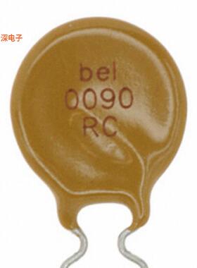0ZRC0090FF1E |聚合物PTC RESET FUSE 90V 900MA RADIAL