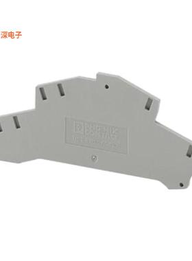 3210608 |端板CONN TERM BLK END PLATE GRAY