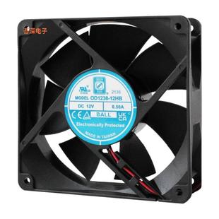 24HBXE 24VDC 24VDCFAN 120X38MM WIRE AXIAL OD1238