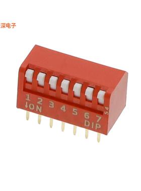 DBP 2007 N |SPSTDUAL-IN-LINE-SWITCH, PIANO-TYPE,