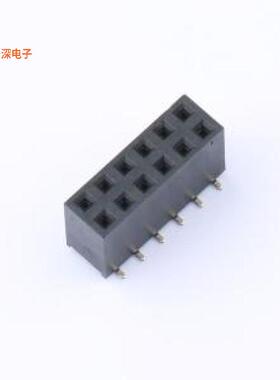 XDM254-2-06-S-8.5-G0 |原装SMD,P=2.54mm排母