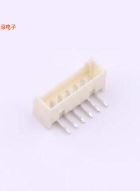 JS12T-S06MXW-00 |耐高温料线对板针座插件,P=1.25mm