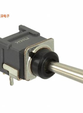 B1RAH |通孔，直角SWITCH TOGGLE SPDT 0.4VA 28V