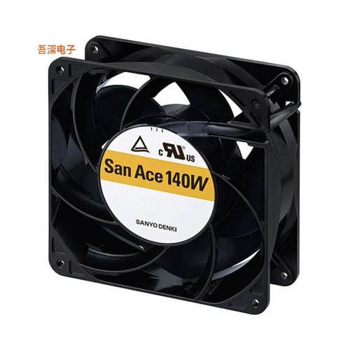 9WL1412P5G001 |12VDCFAN AXIAL 140X51MM 12VDC WIRE