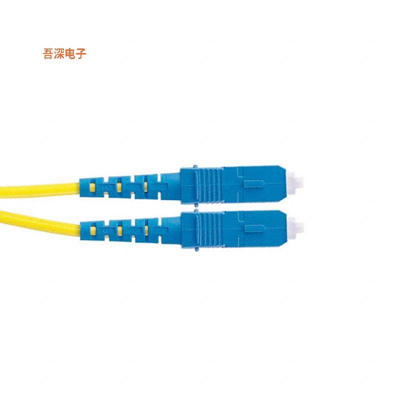 F923RSNSNSNM002 |SC 双工OS2 2 FIBER 3MM JACKET PATCHCORD