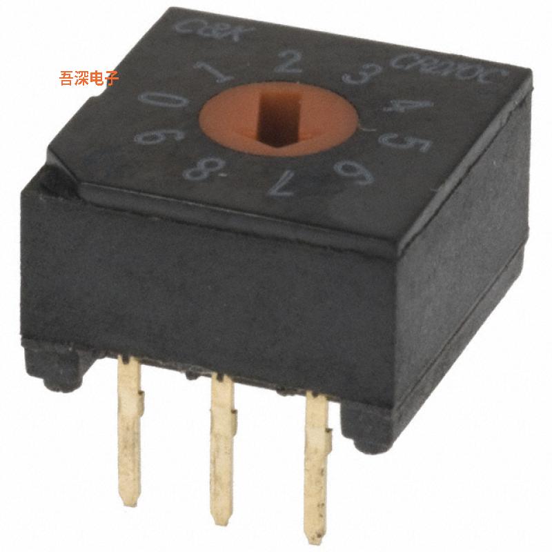 CRD10CM0CB |BCD 补码SW ROTARY DIP BCD COMP 0.4VA 20V
