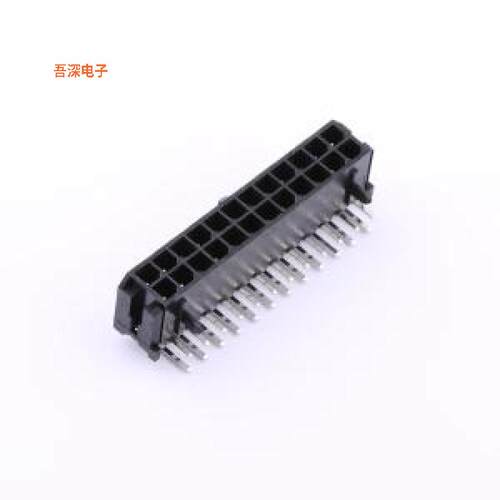 X3025WR-2x12-46SN |原装弯插,P=3mm线对板针座