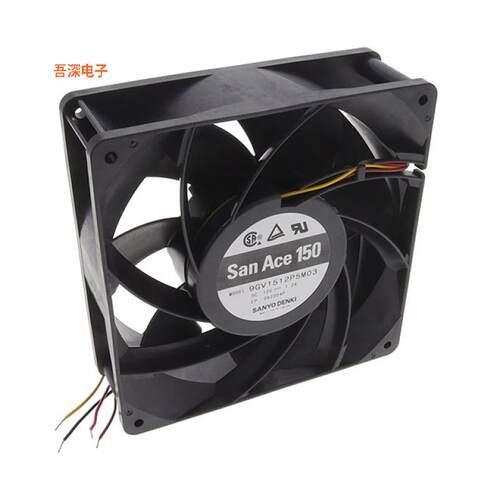 9GV1512P5M03 |原装全新FAN AXIAL 150X50MM 12VDC WIRE