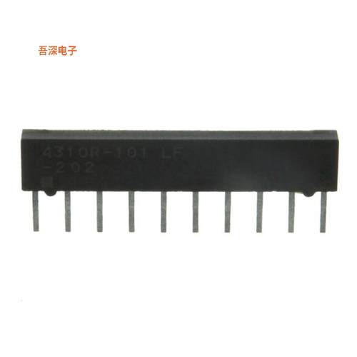 4310R-102-224LF |隔离RES ARRAY 5 RES 220K OHM 10SIP