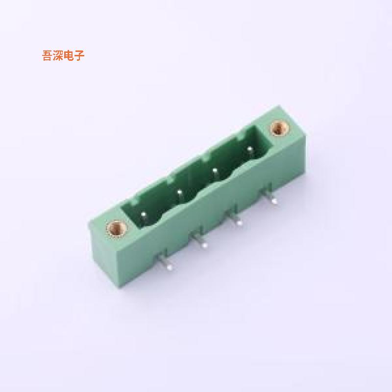 DB2ERM-7.62-4P-GN-S |原装弯插,P=7.62mm插拔式接线