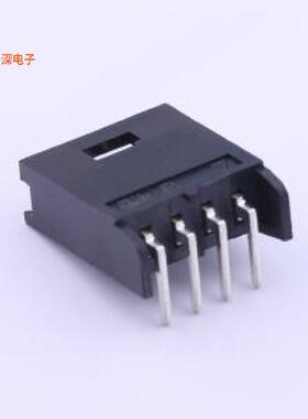 280378-2 |原装弯插,P=2.54mmCONN HEADER R/A 4POS 2.54MM