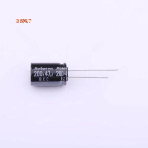 200BXC47MEFC12.5X20 |原装插件,D12.5xL20mm直插铝电解电容