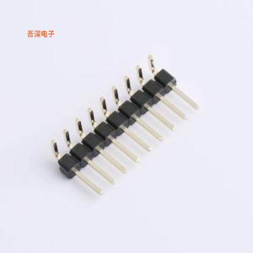 XDZ254-1-09-W-2.5-G1 |原装弯插,P=2.54mm排针