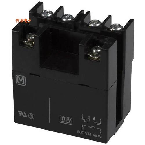 HE2AN-SW-DC24V |底座安装RELAY GEN PURPOSE DPST 25A 24V