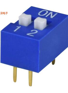 DS01-254-S-02BE |SPSTSWITCH SLIDE DIP SPST 0.025A 24V