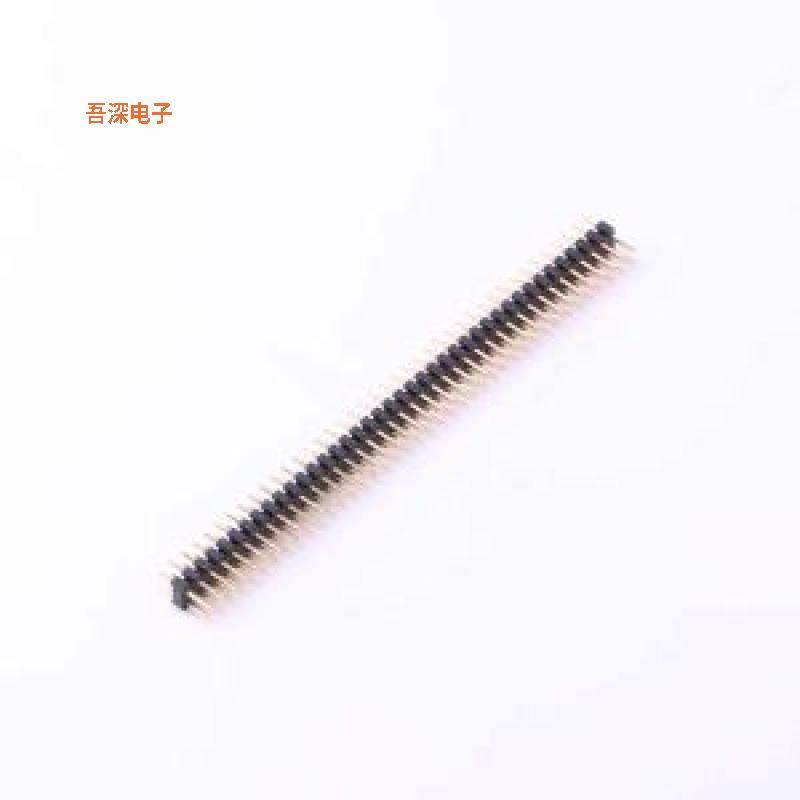 X4621WV-2x40I-C40D28 |高U镀金抗氧化排针插