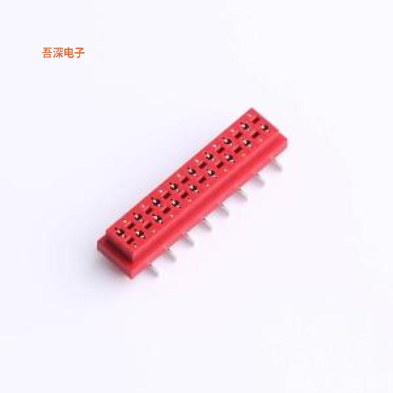 X9127WVS-16A1-9TSNRE |原装SMD,P=1.27mm(交错脚)线对板针座
