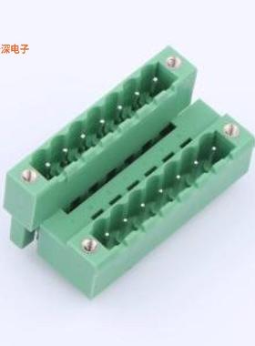 KF2EDGVTM-5.08-2*7P |绿保插拔式接线插件,P=5.08mm