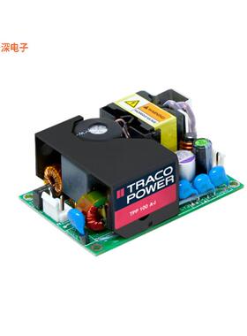 TPP 100-128A-J |开放框架AC/DC CONVERTER 28V 100W