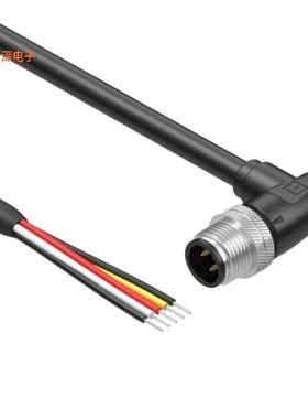 10-04731 |插头，直角CBL 4POS PLUG RA TO WIRE 4.92'