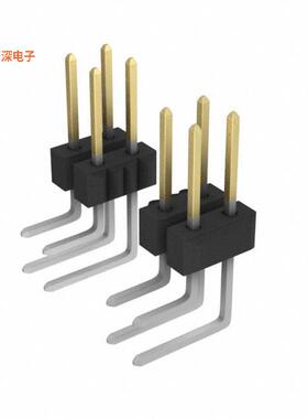 0717640110 |原装弯插,P=2.54mmCONN HEADER R/A 10POS 2.54MM