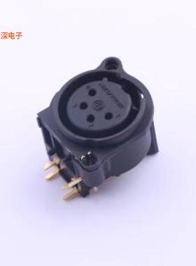 NC4FAH-0|4芯母头XLR插座XLR(卡侬)插