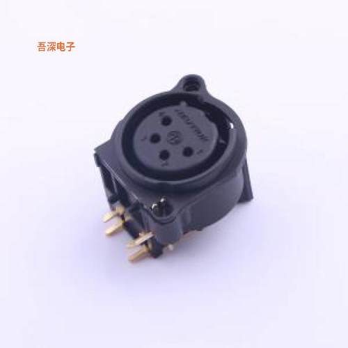 NC4FAH-0 |4芯母头XLR插座XLR(卡侬)插件