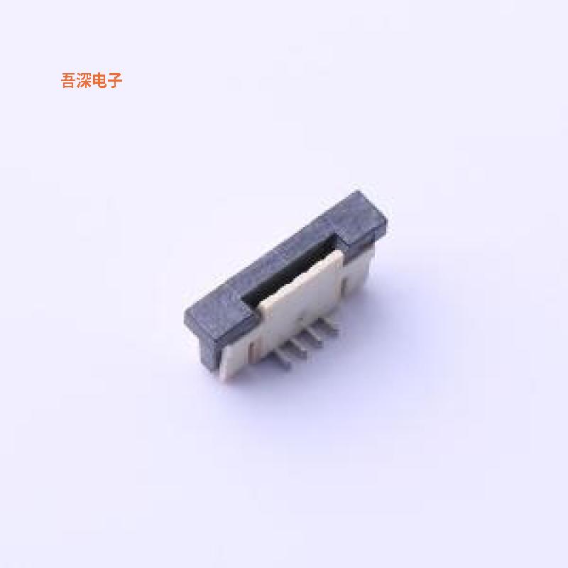 1.0K-GT-4PB |G型无焊片 带锁一字型FFC/FPCSMD,P=1mm