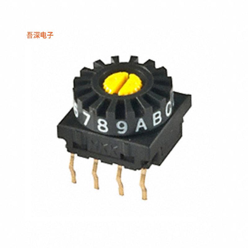 FR01SC16P-S |十六进制补码SW ROTARY DIP HEX COMP 0.1A 5V