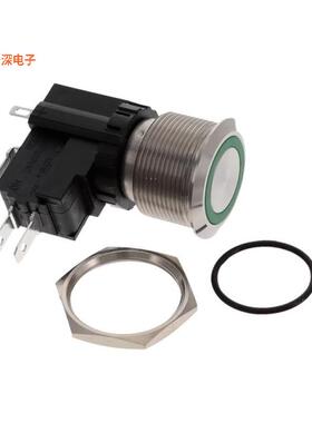 SAV7F13SS336 |前面板安装SWITCH PB SPDT 15A 125V