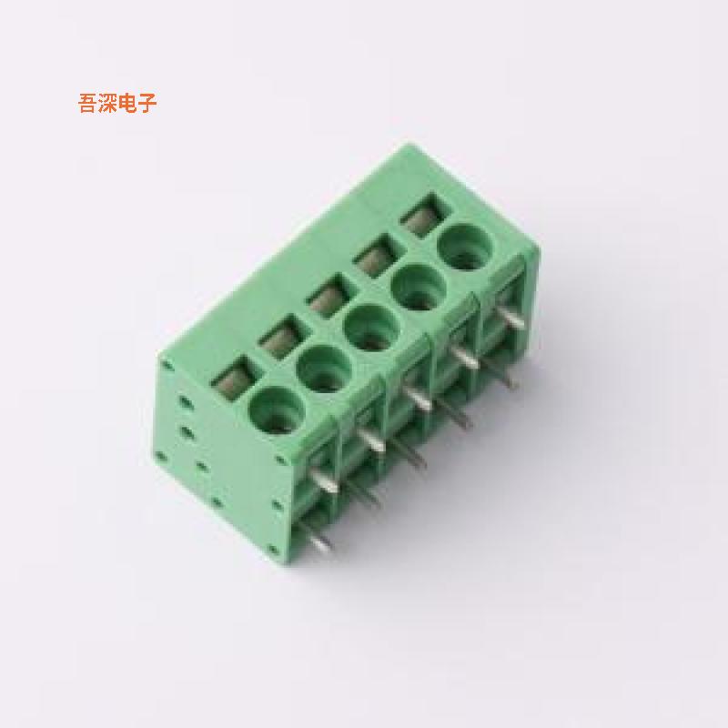 MX205R-5.0-05P-GN01-Cu-A |原装插件,P=5mm弹簧式接线