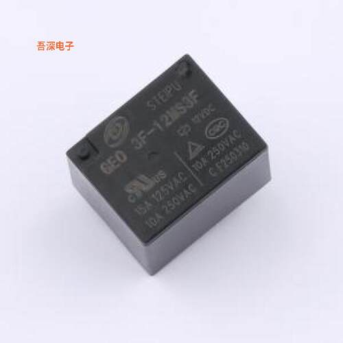 GEO 3F-12MS3F|原装插件-4P,19.2x15.5mm功率继电