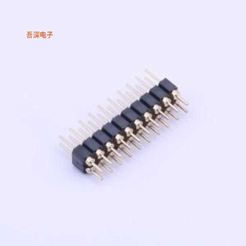 X5521WV-2X10-C40D40-1196 |排针D4.0mm,L=11.96mm,PPS料