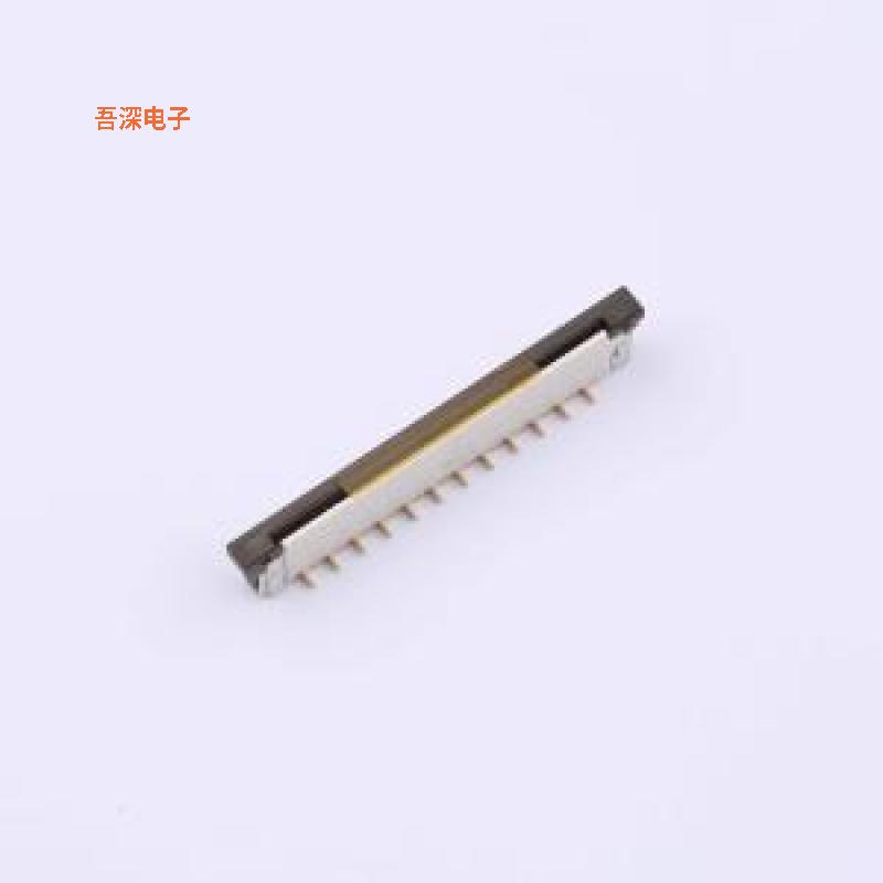 X10C2524GZ |立式正脚FFC/FPCSMD,P=1mm