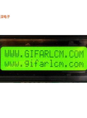 GFC1602GB-YPAEJS |32.016X2 STN(Y/G)-PY/G BL53X20X9.