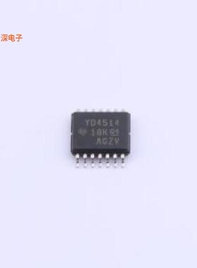 TS12A44514PWR|原装TSSOP-14IC SW SPST-NOX4 10OHM 14TSSO