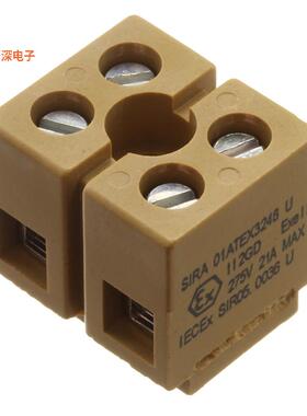 7906110000 |隔板接线座CONN BARRIER STRIP 2CIRCUIT