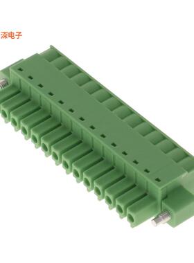 1851355 |插头，母插口TERM BLOCK PLUG 14POS 3.81MM