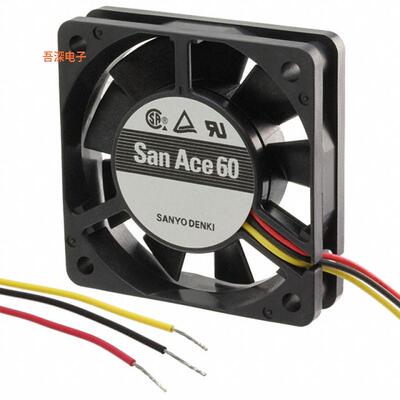 9G0624G1D01|24VDCFAN AXIAL 60X38MM 24VDC WIR